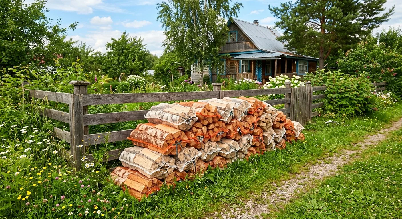 Дрова для дачи в Перми